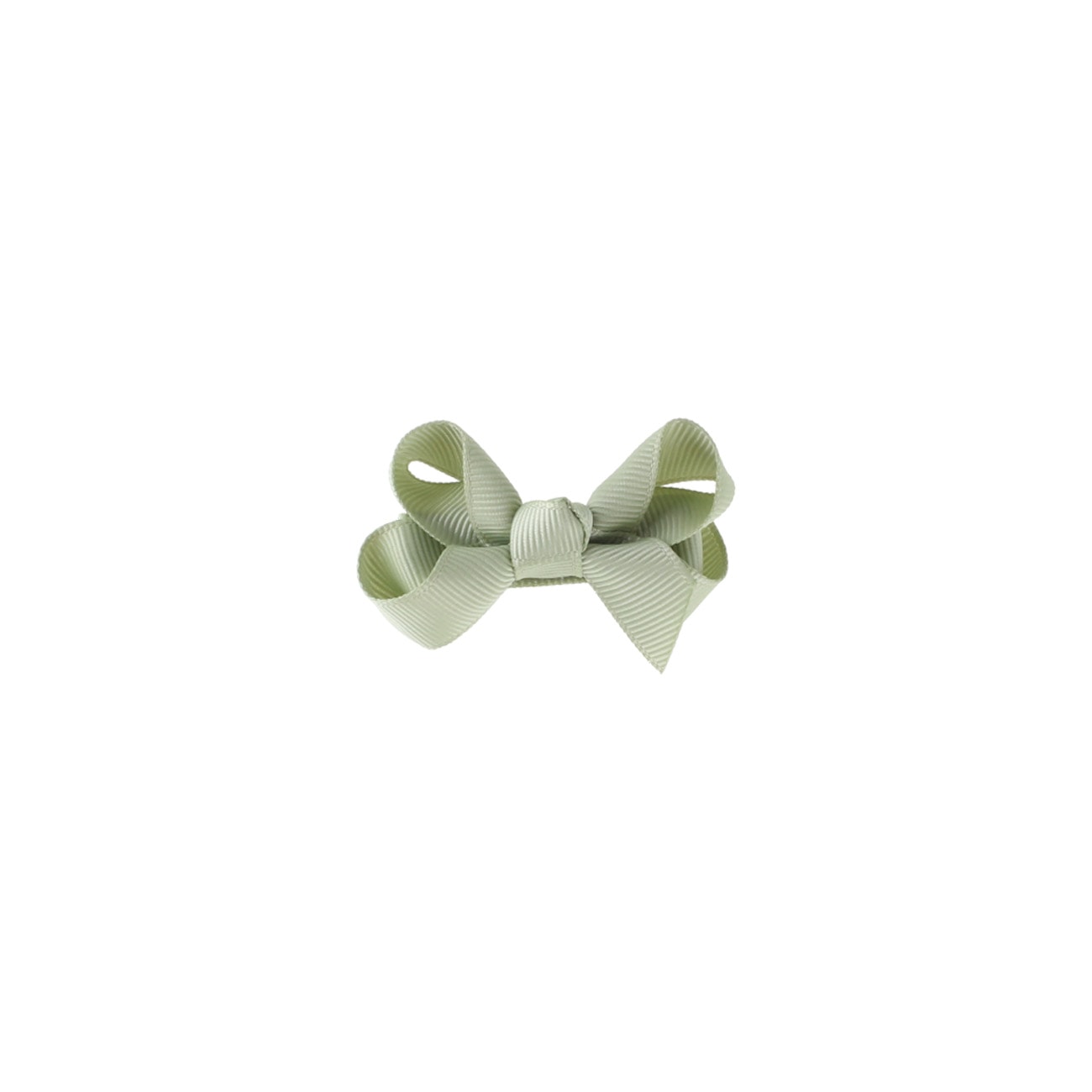 Klassisk Sløjfe - Støvet Grøn - 6 cm