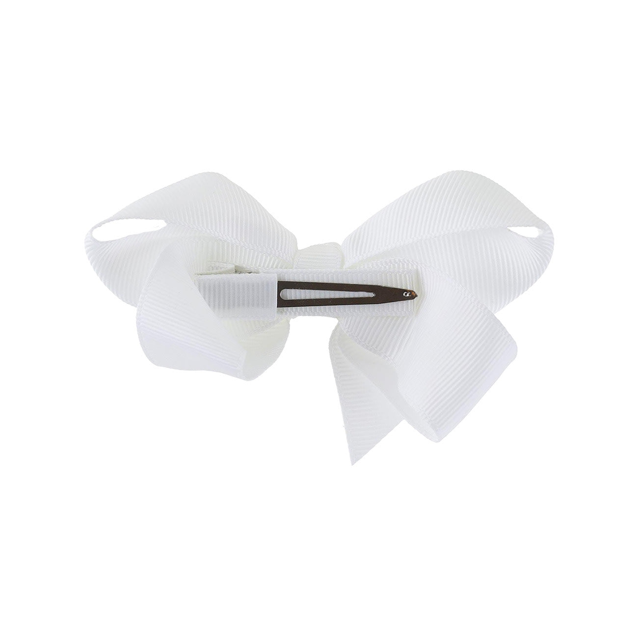 Klassisk Sløjfe - Hvid - 8 cm