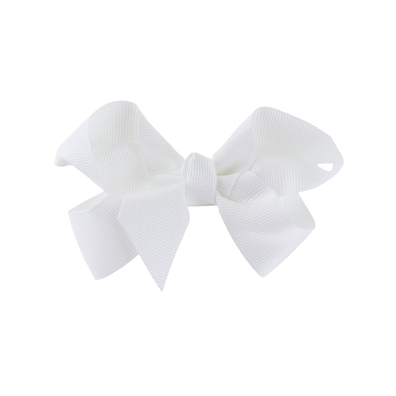 Klassisk Sløjfe - Hvid - 8 cm