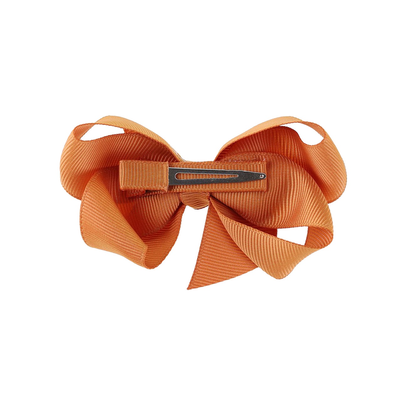 Klassisk Sløjfe - Warm Orange - 8 cm
