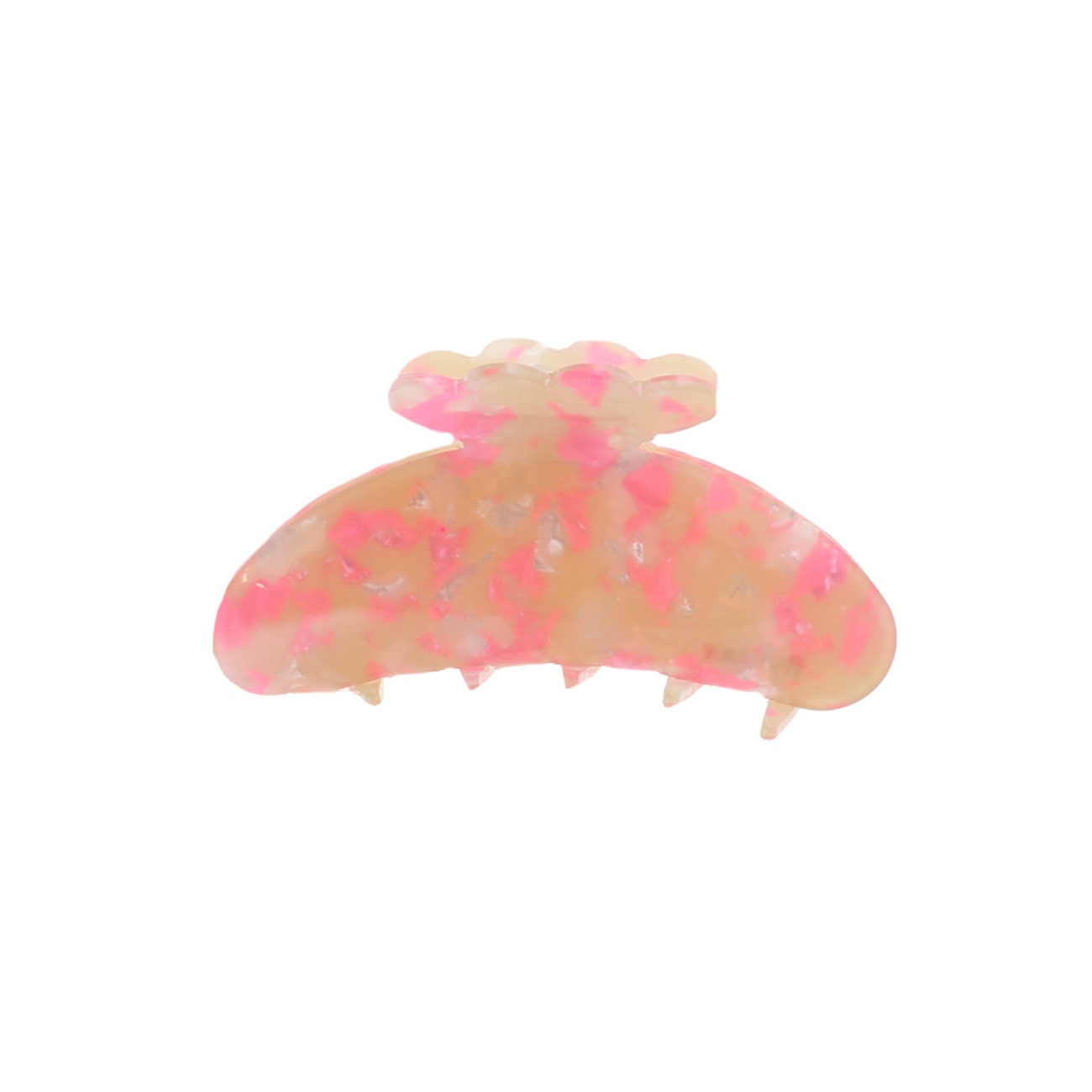 Asta Hårklemme - Pink Marmor