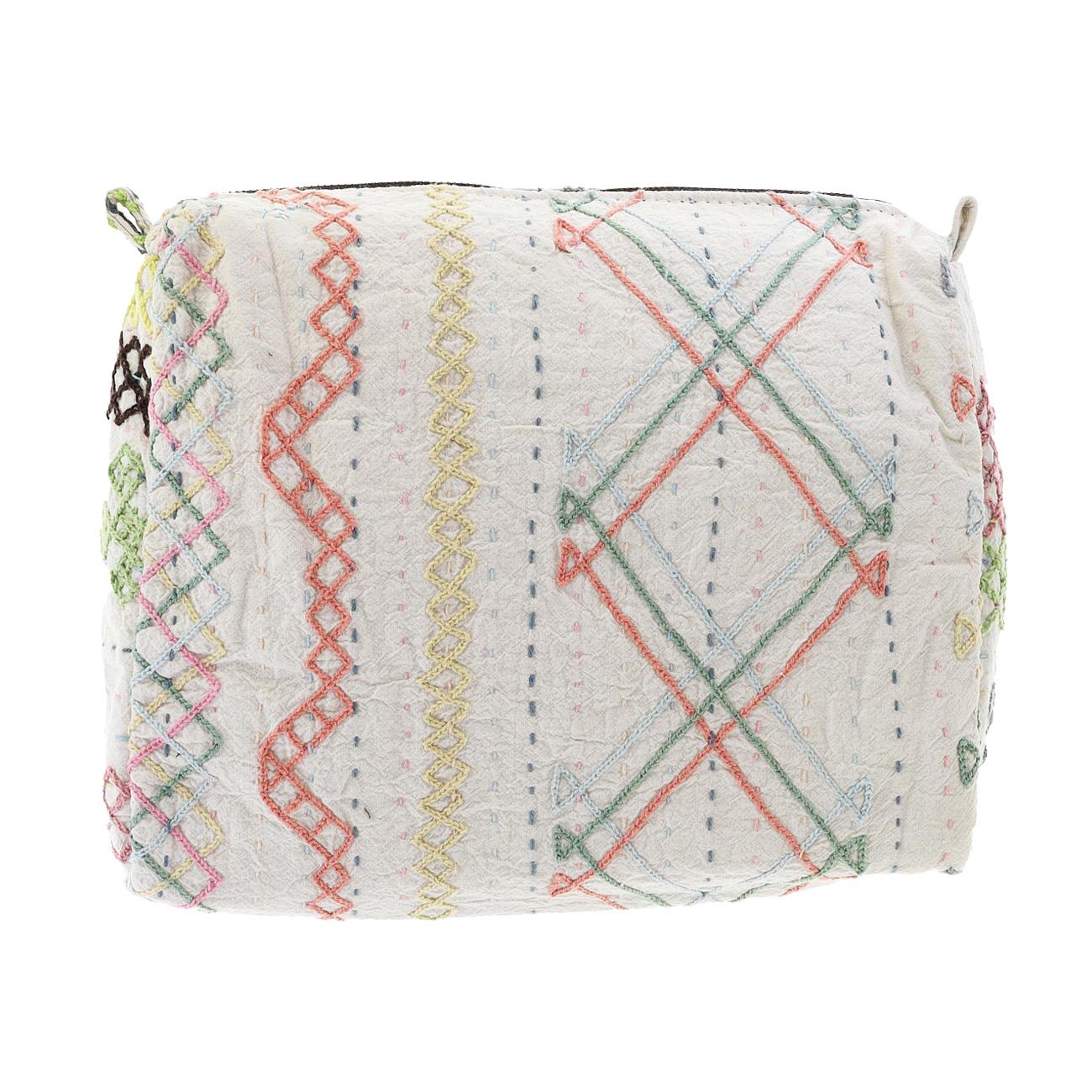 Juna Broderet Toilettaske - Nr. 35