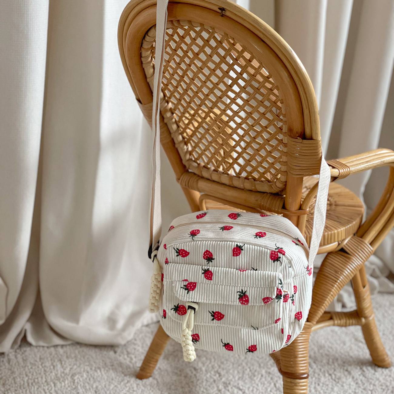 Sofine Taske - Råhvid