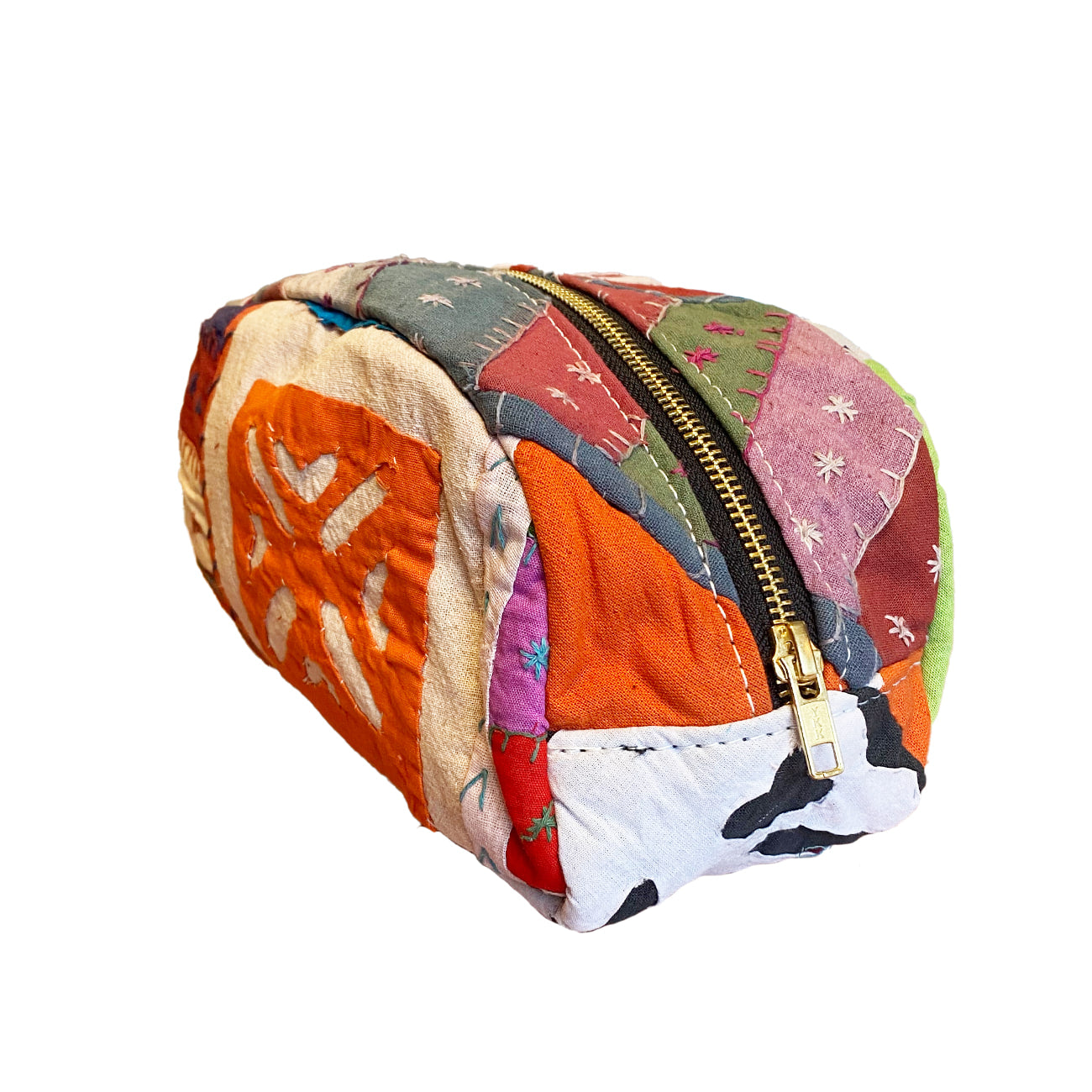 Mila Patchwork Makeup Taske - Nr. 30