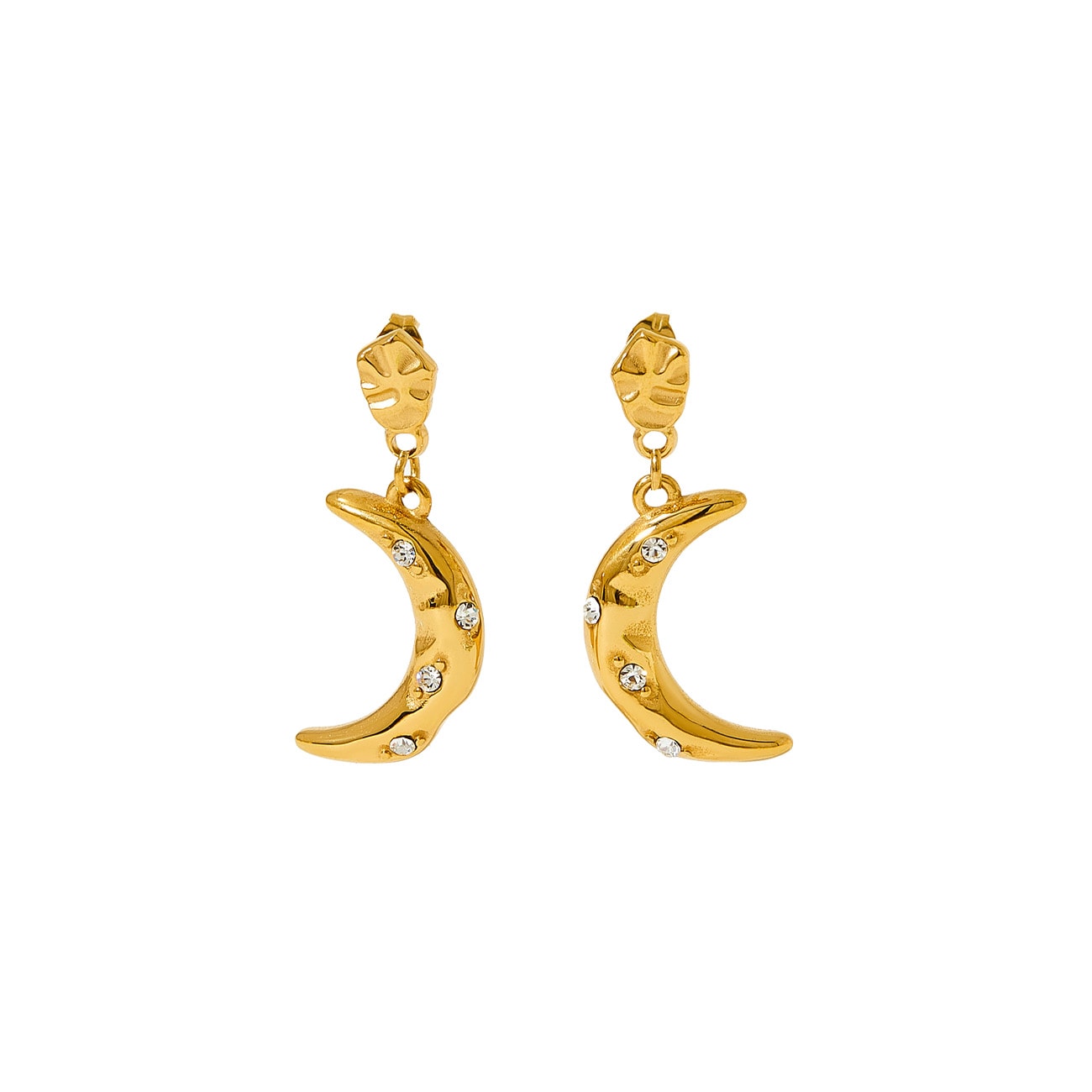 Randi Øreringe - Forgyldt