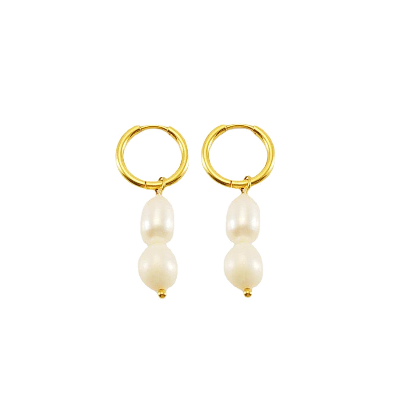 Abbey Øreringe - Forgyldt