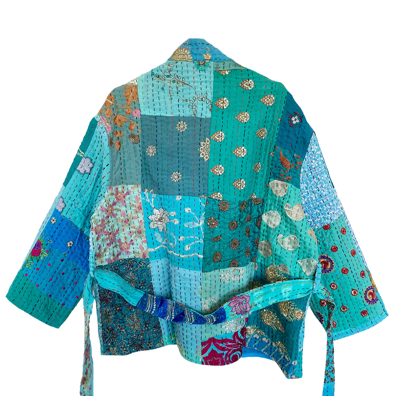 Julie Patchwork Jakke - Onesize - Nr. 39