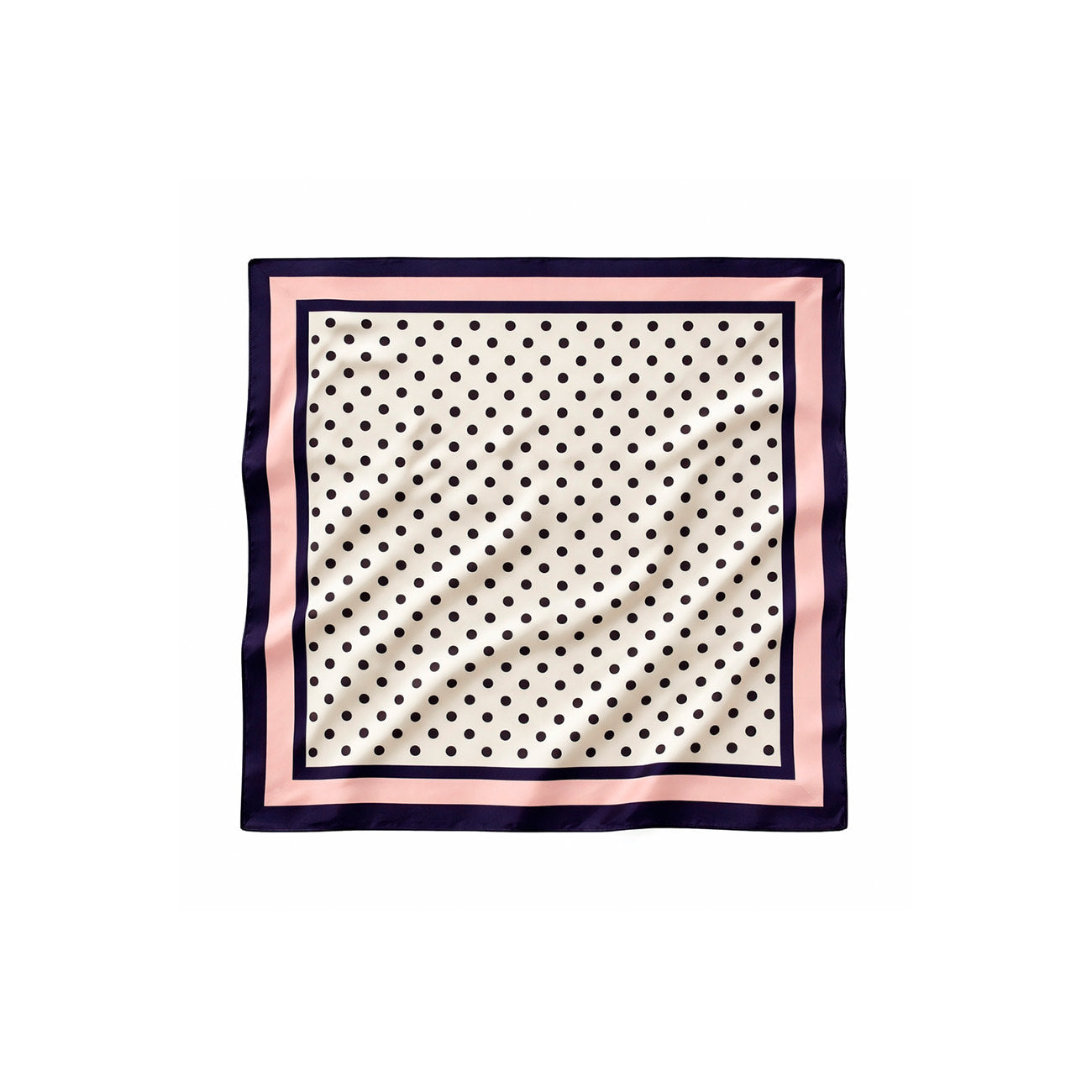 Callie Tørklæde - Navy/Rosa