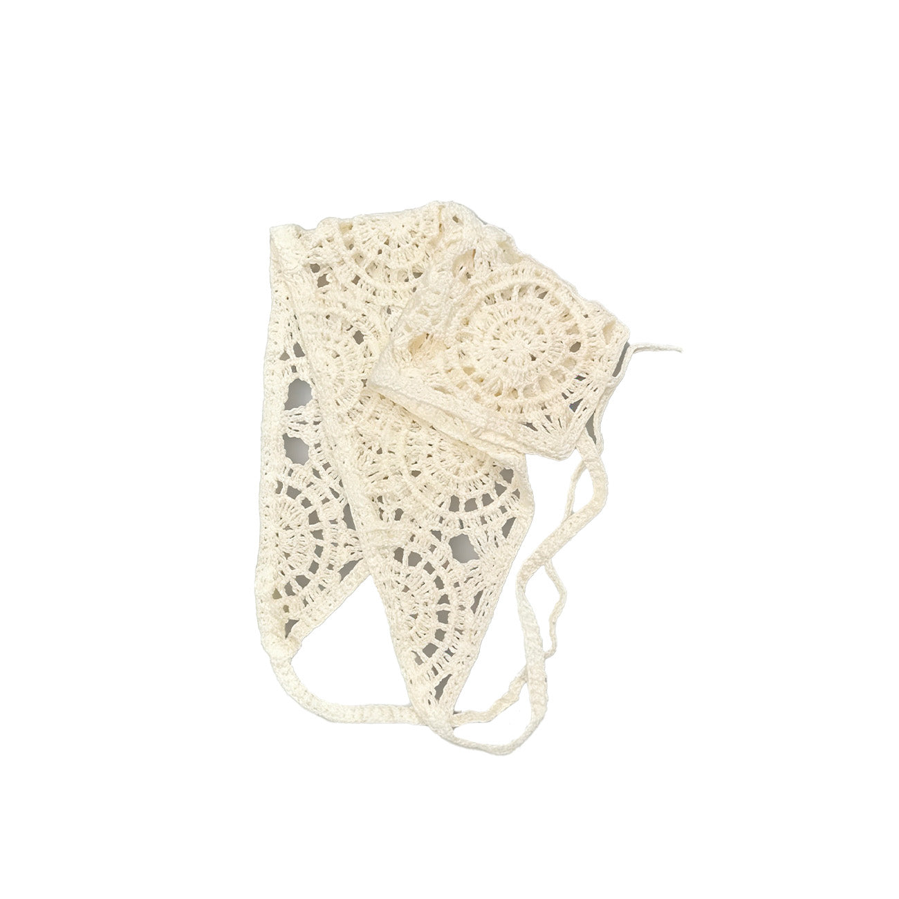 Selena Tørklæde - Råhvid (FORUDBESTILLING)