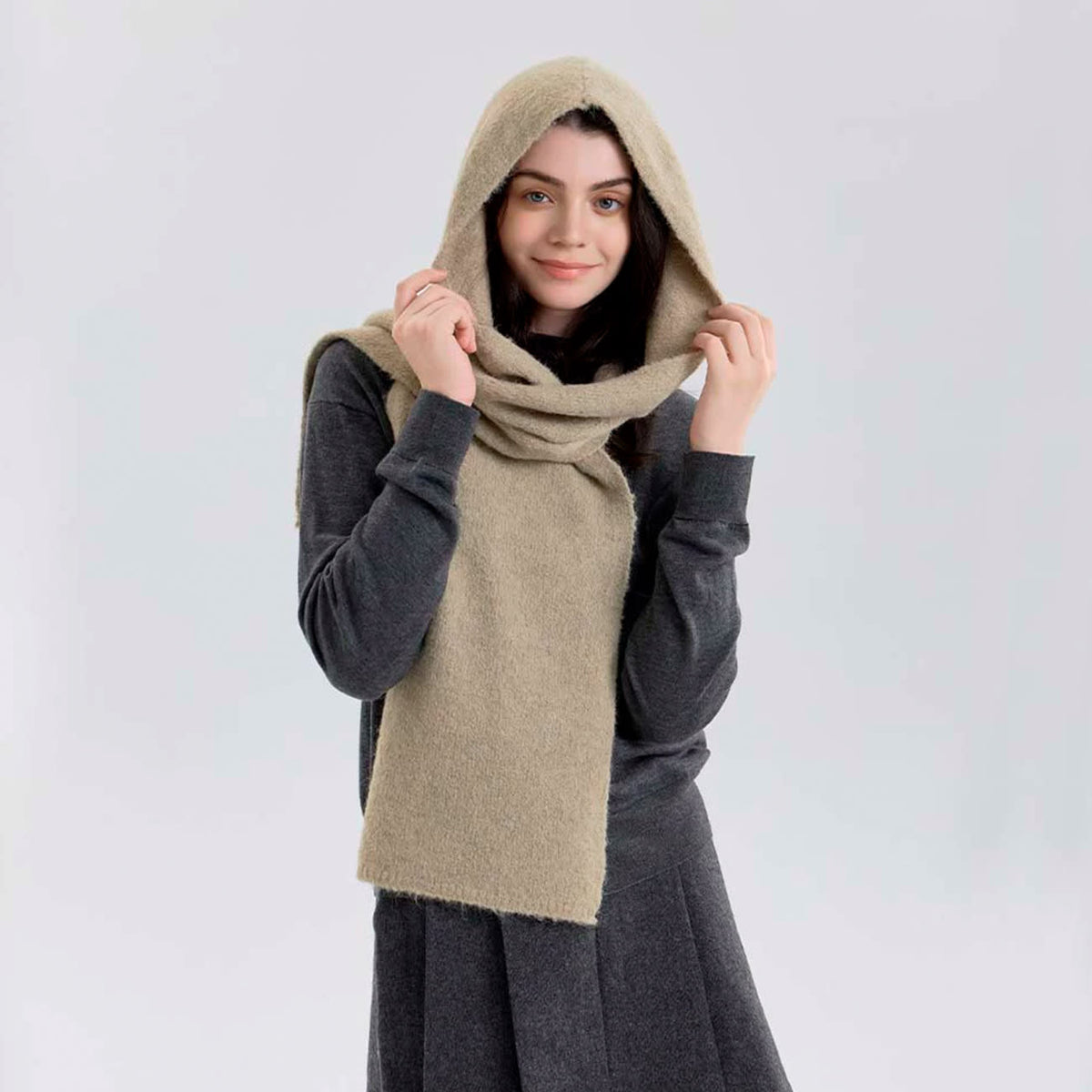 Blair Balaclava Tørklæde - Sand