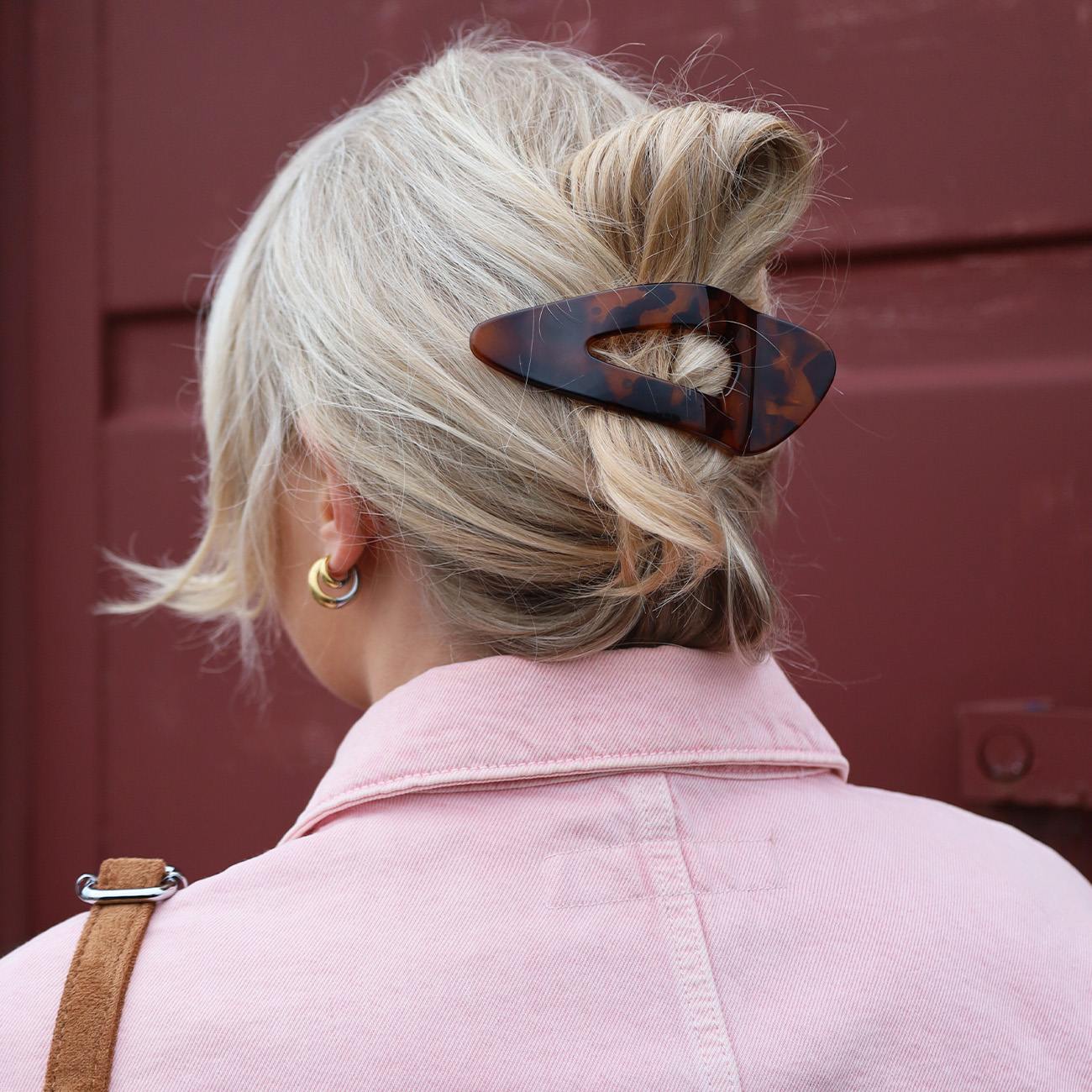 Runa Hårklemme - Brun/Leo