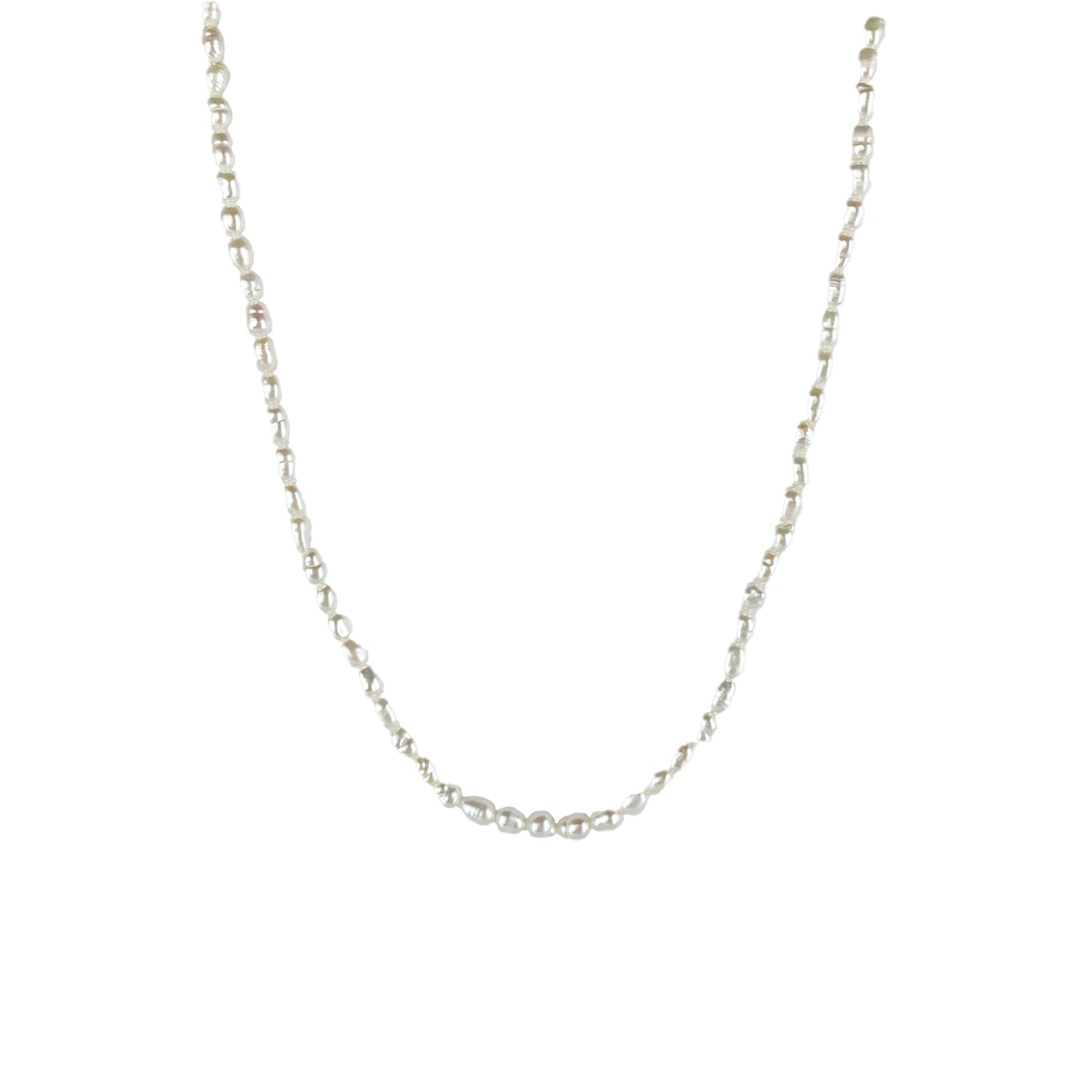 Ingrid Halskæde - Små Perler - Forgyldt