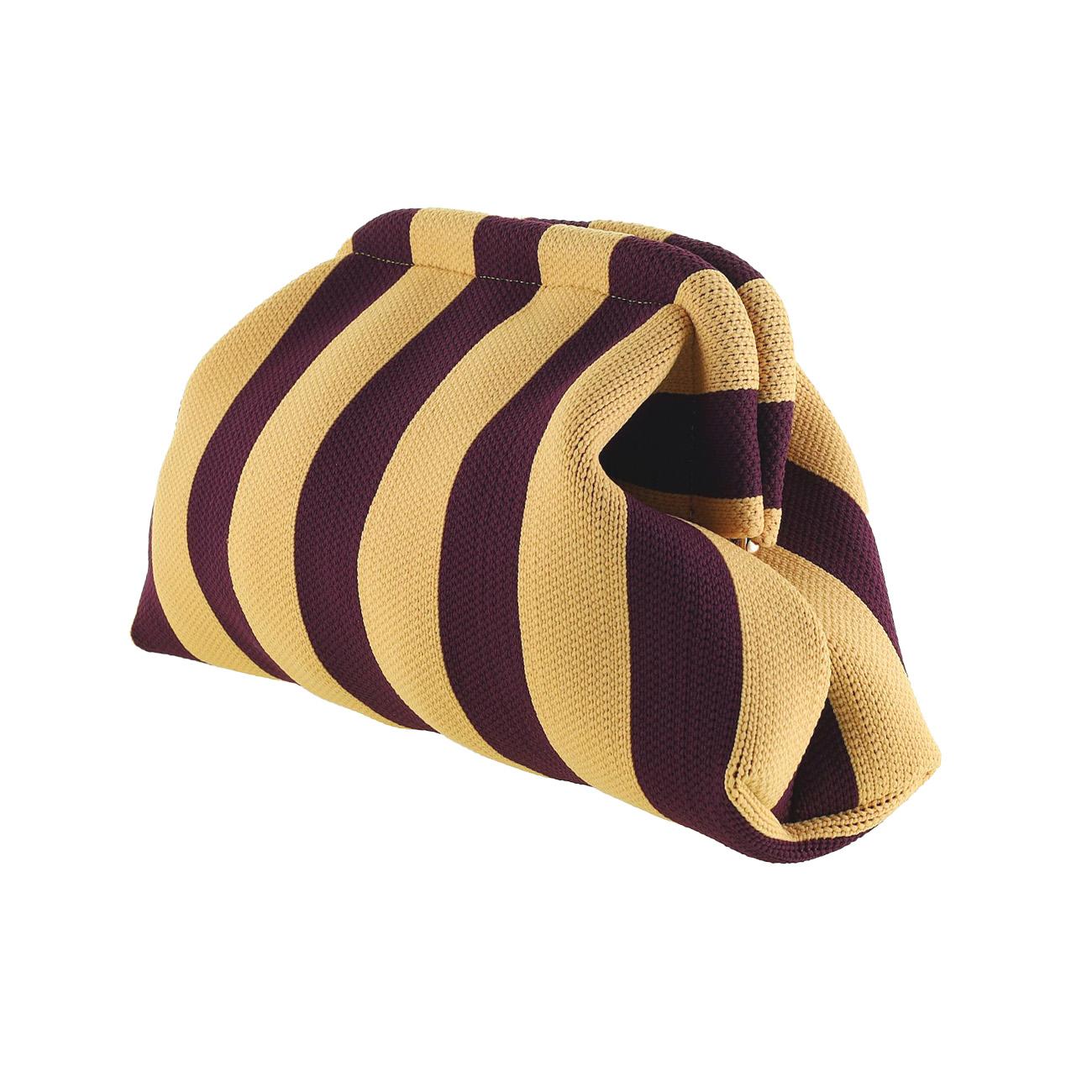 Alba Clutch - Dijon/Aubergine