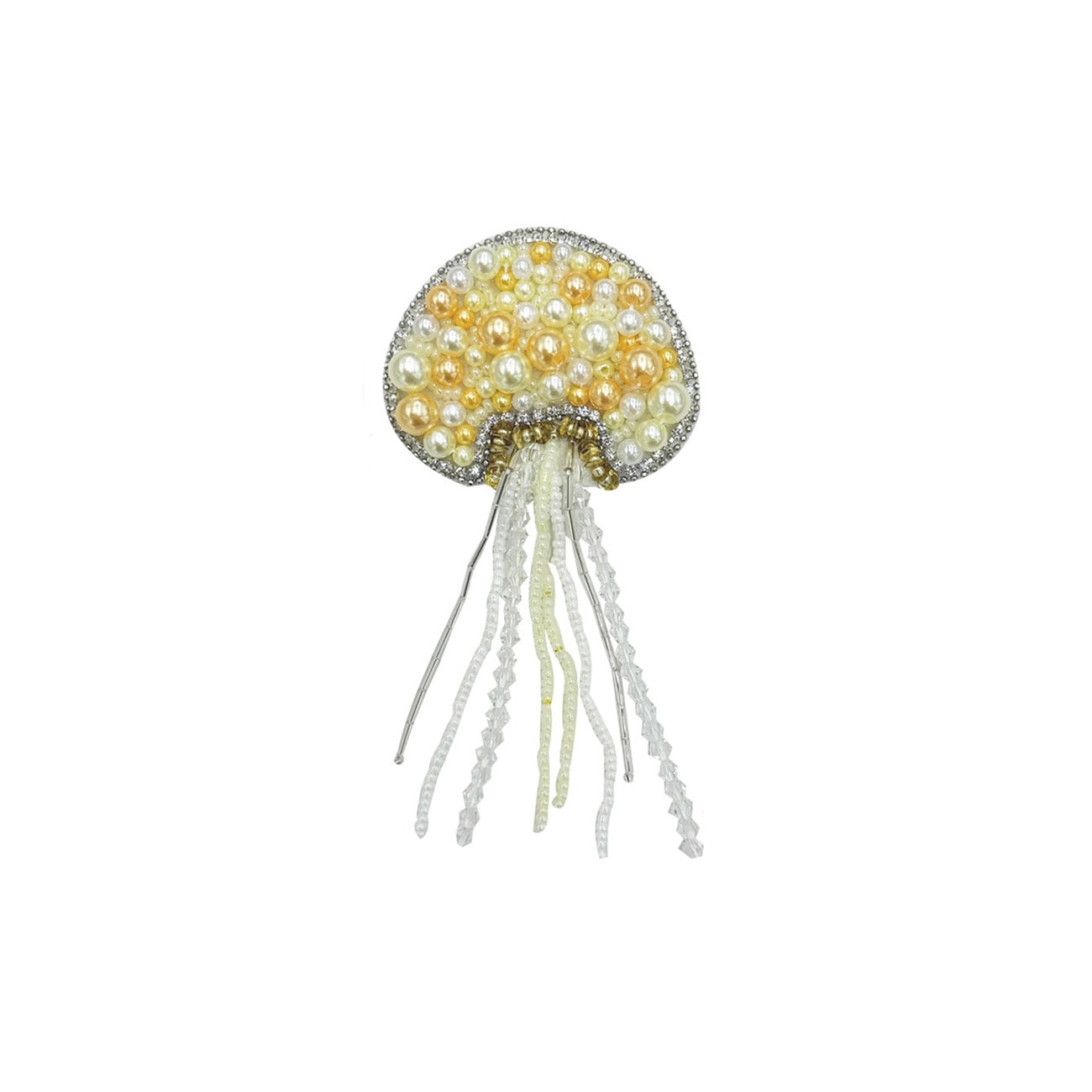 Vandmand Broche - Gul
