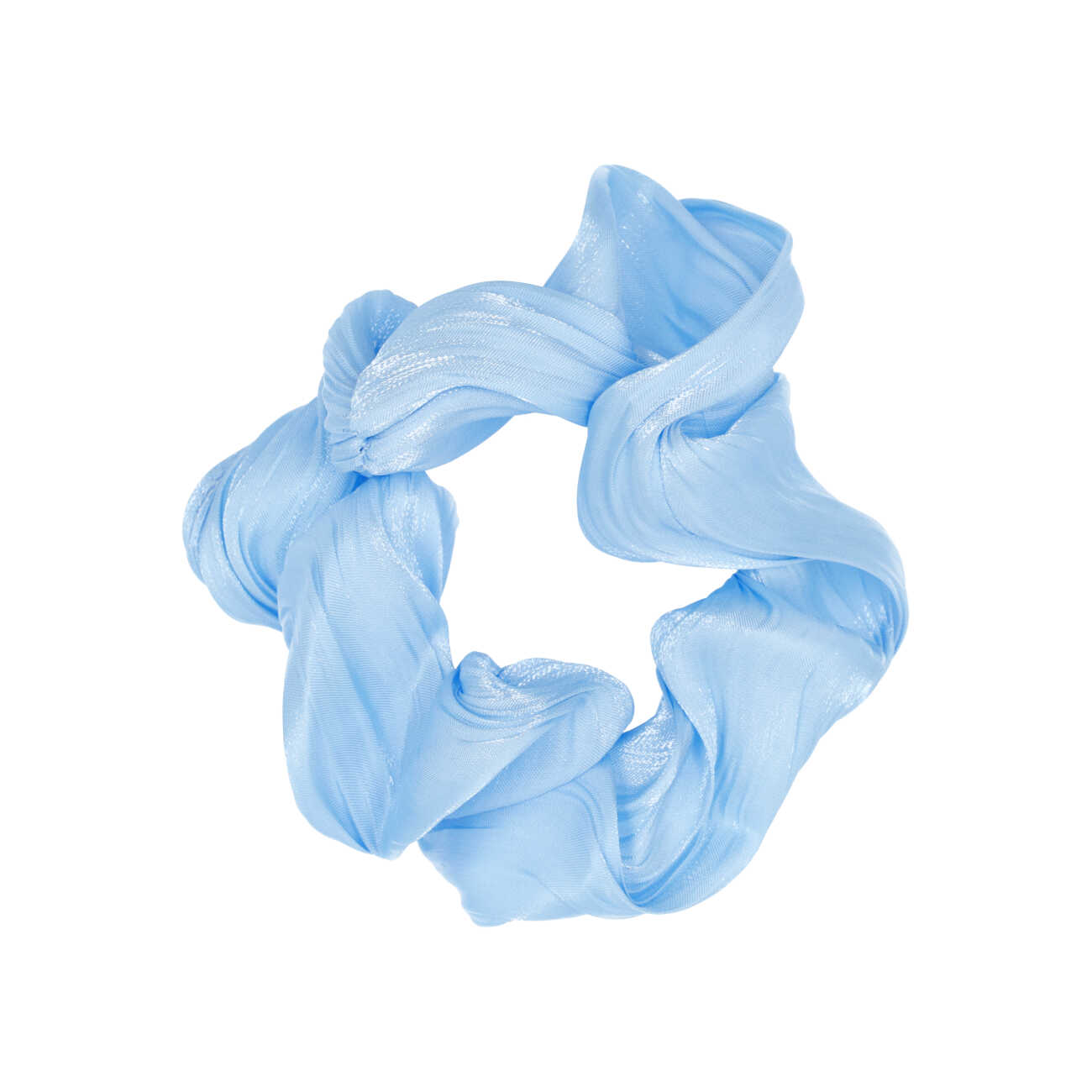 Agnete Scrunchie - Babyblå
