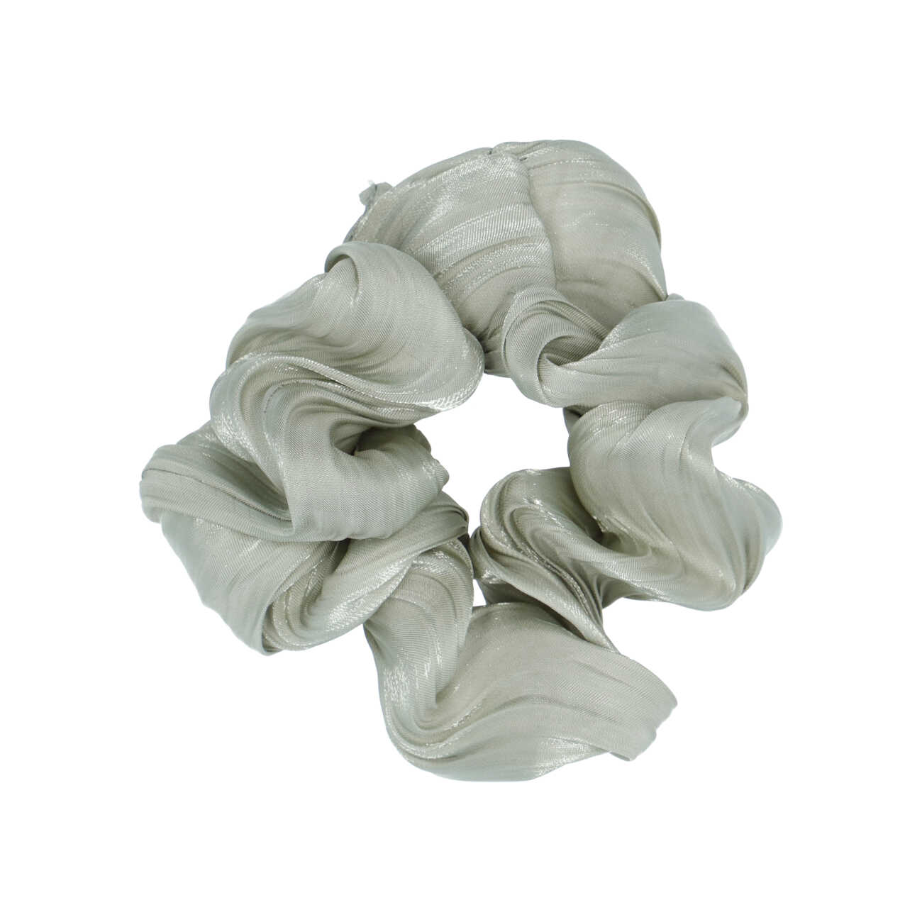 Agnete Scrunchie - Støvet Grøn