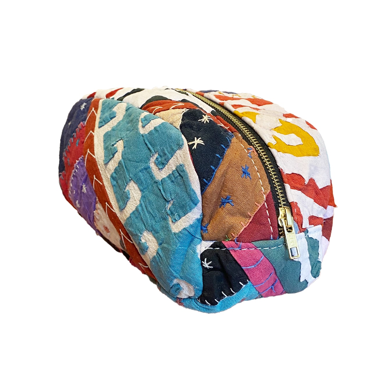 Mila Patchwork Makeup Taske - Nr. 22