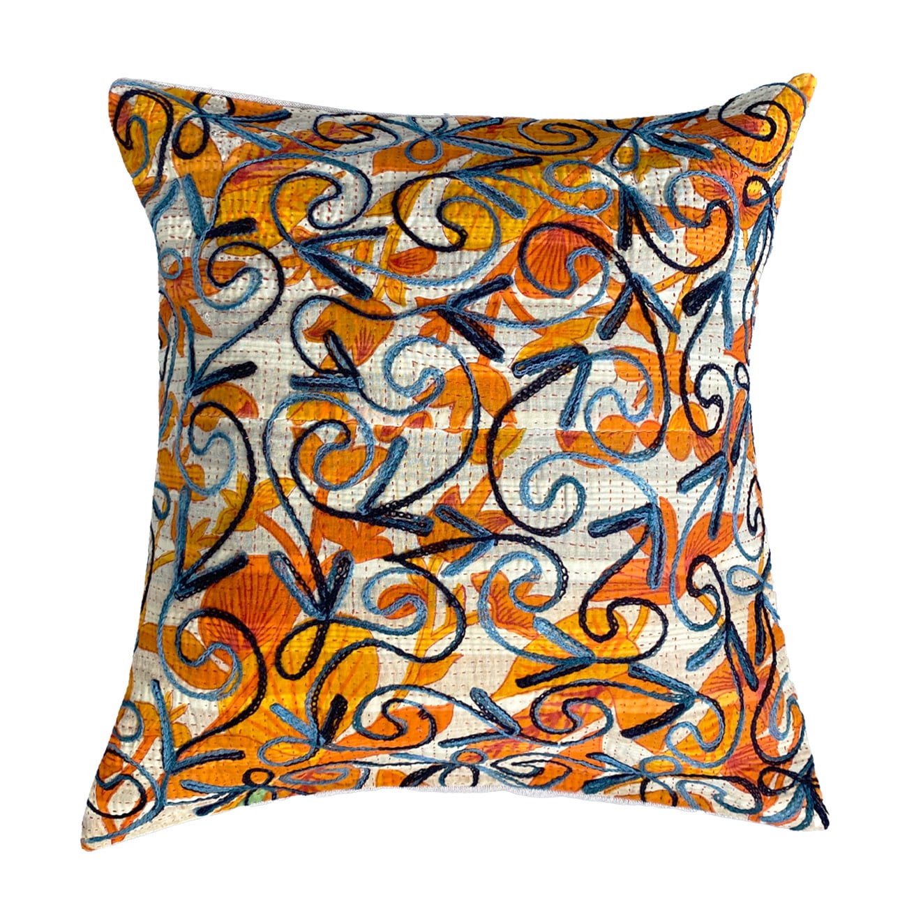 Trille Suzani Kantha Pudebetræk - Nr. 60