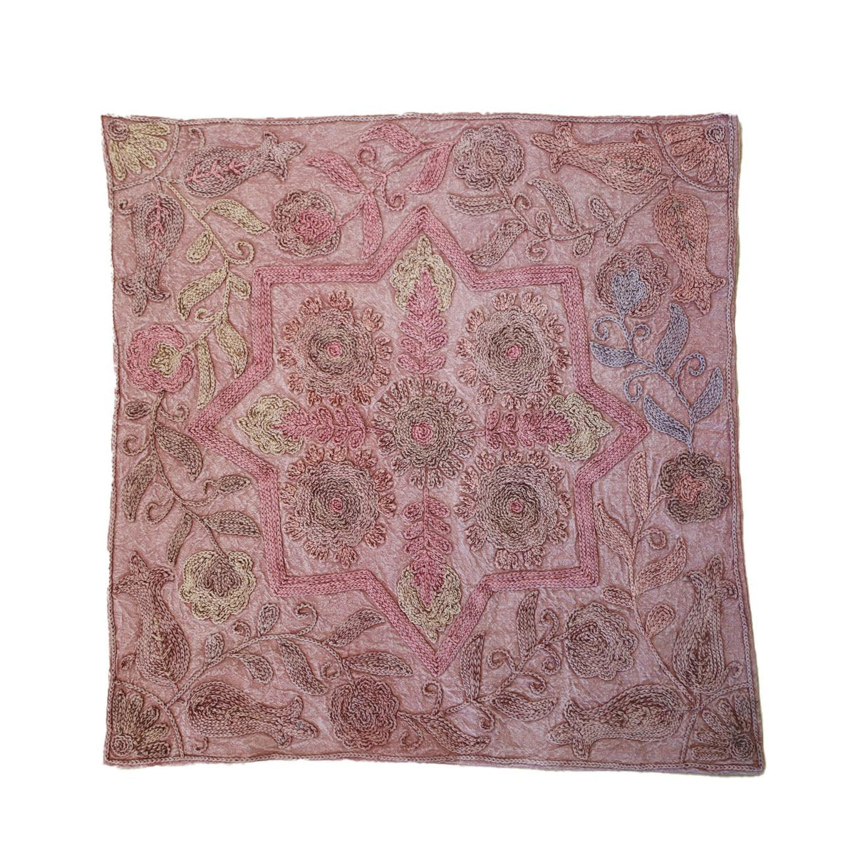 Camilla Suzani S Pudebetræk - Rosa - Nr. 1