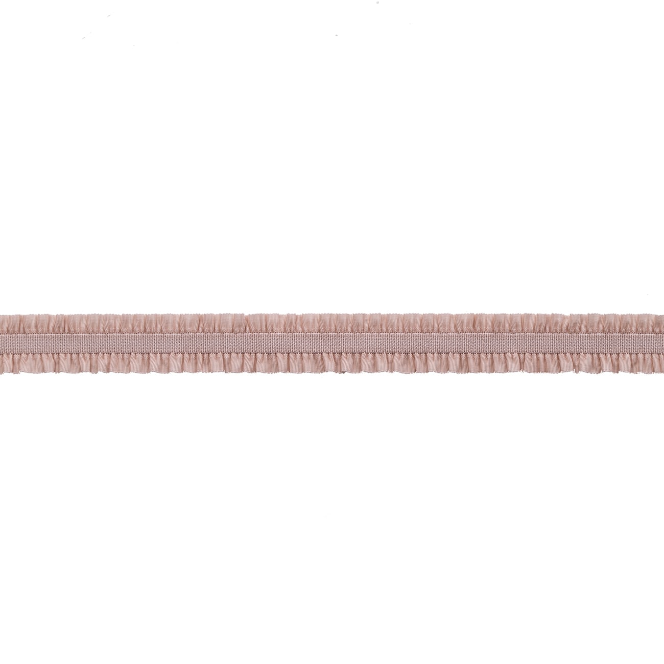 Hårbånd Elastik m. Flæse - Rosa