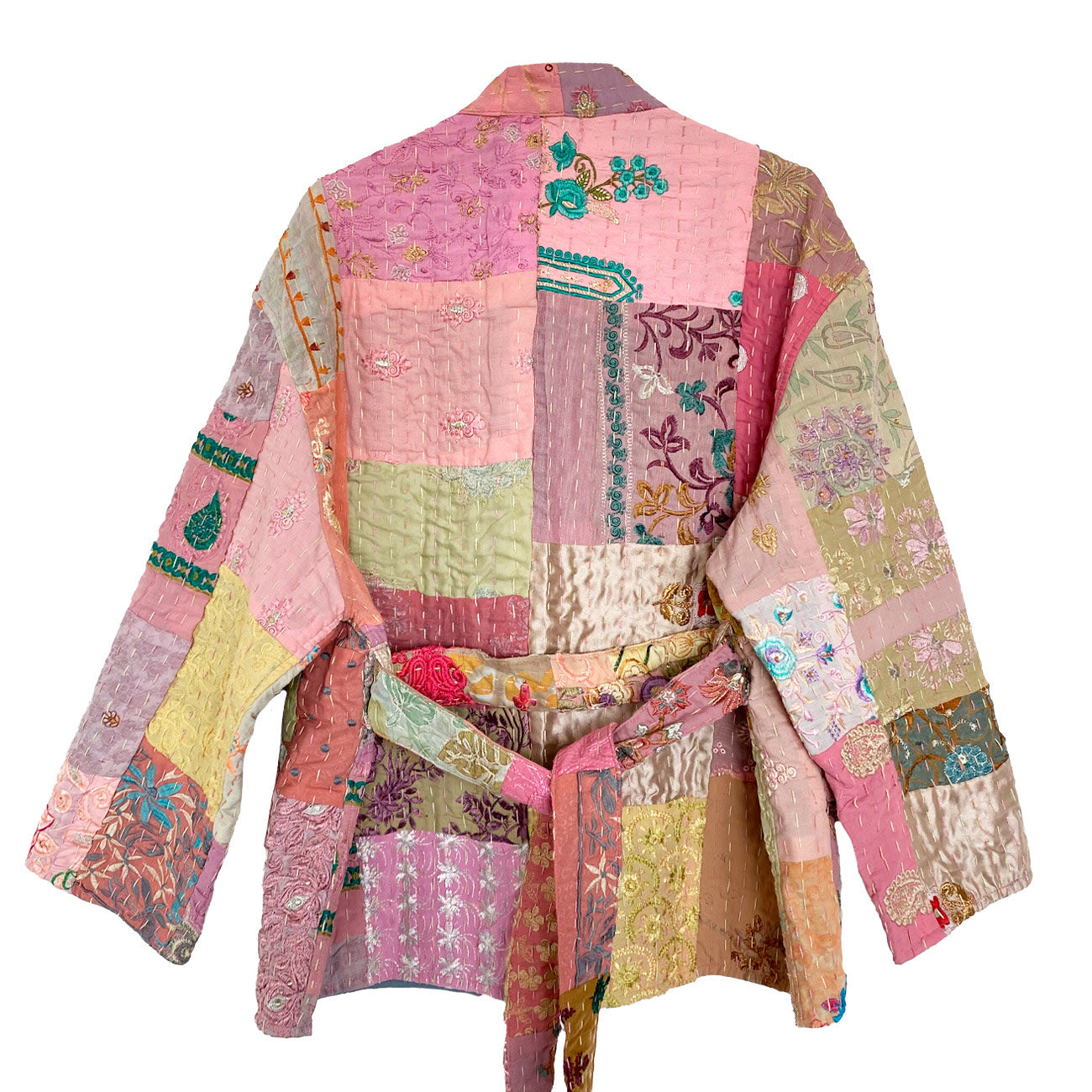 Julie Patchwork Jakke - Onesize - Nr. 73