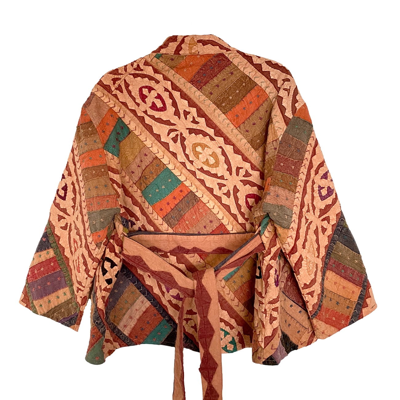 Alina Patchwork Jakke - Onesize - Nr. 04