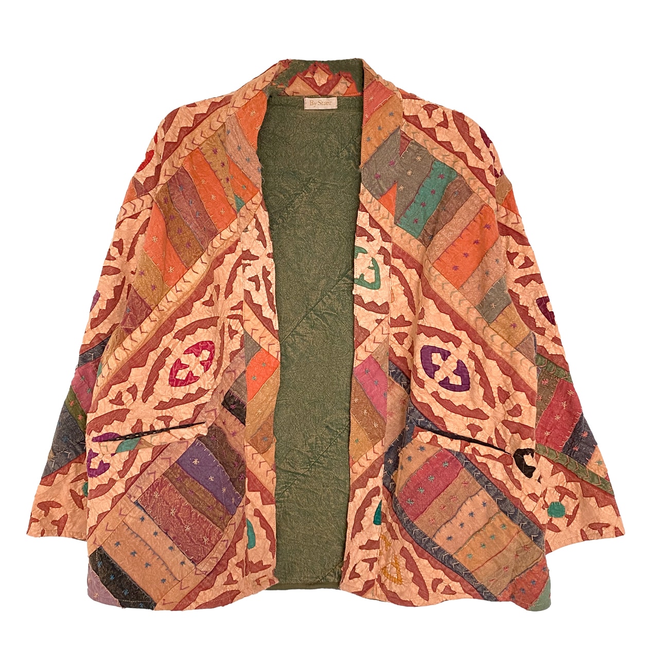 Alina Patchwork Jakke - Onesize - Nr. 04