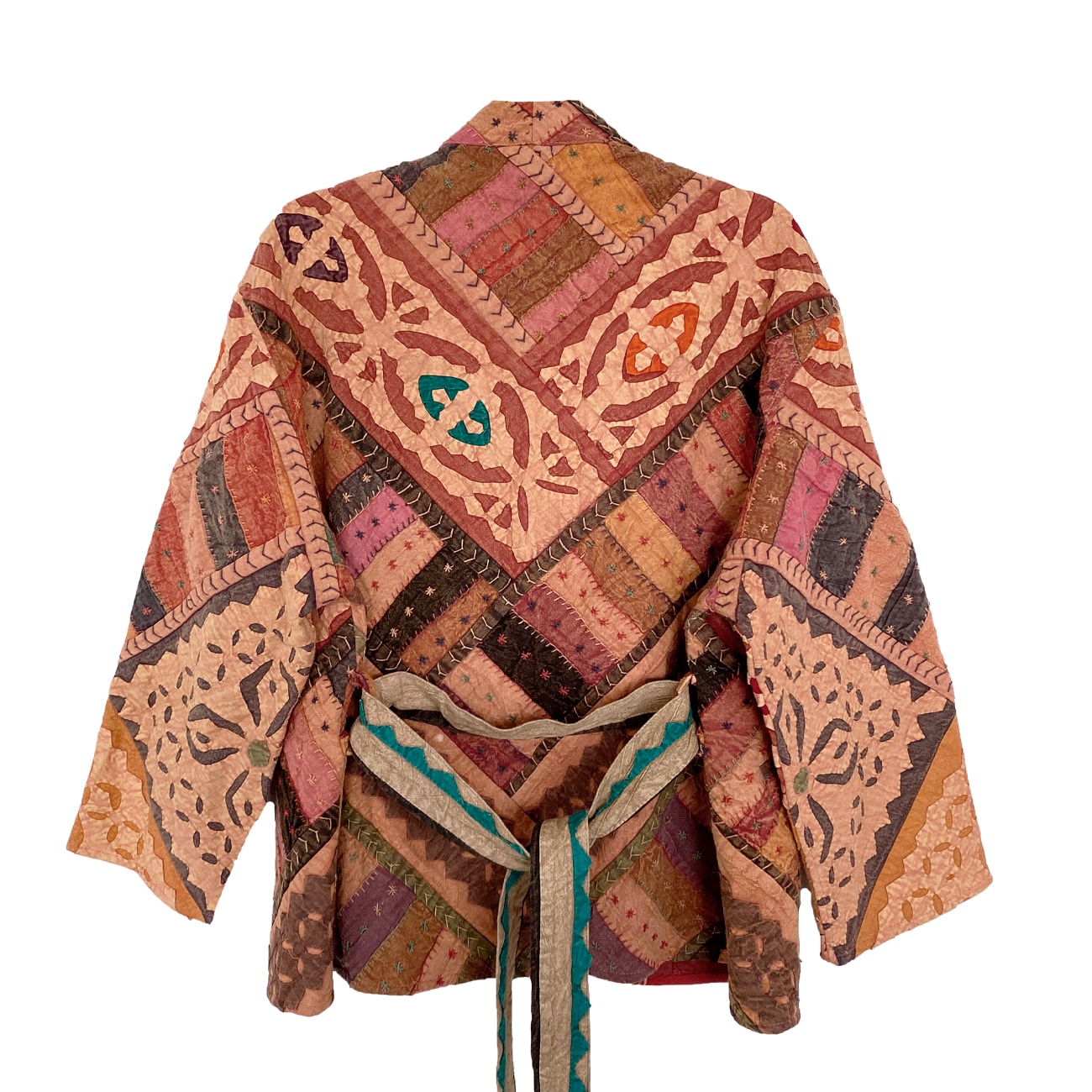 Alina Patchwork Jakke - Onesize - Nr. 14