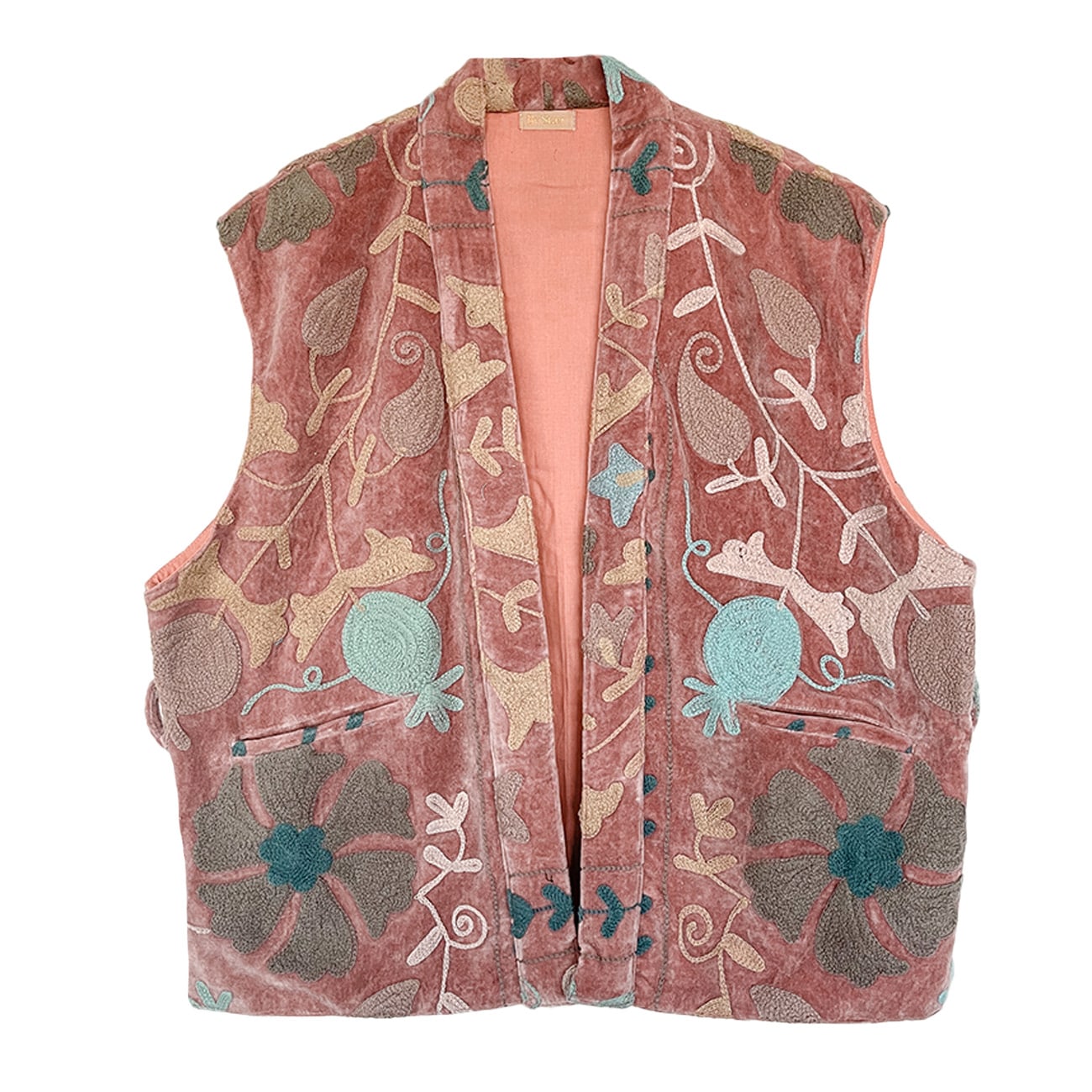 Denise Velour Vest - Onesize - Nr. 05