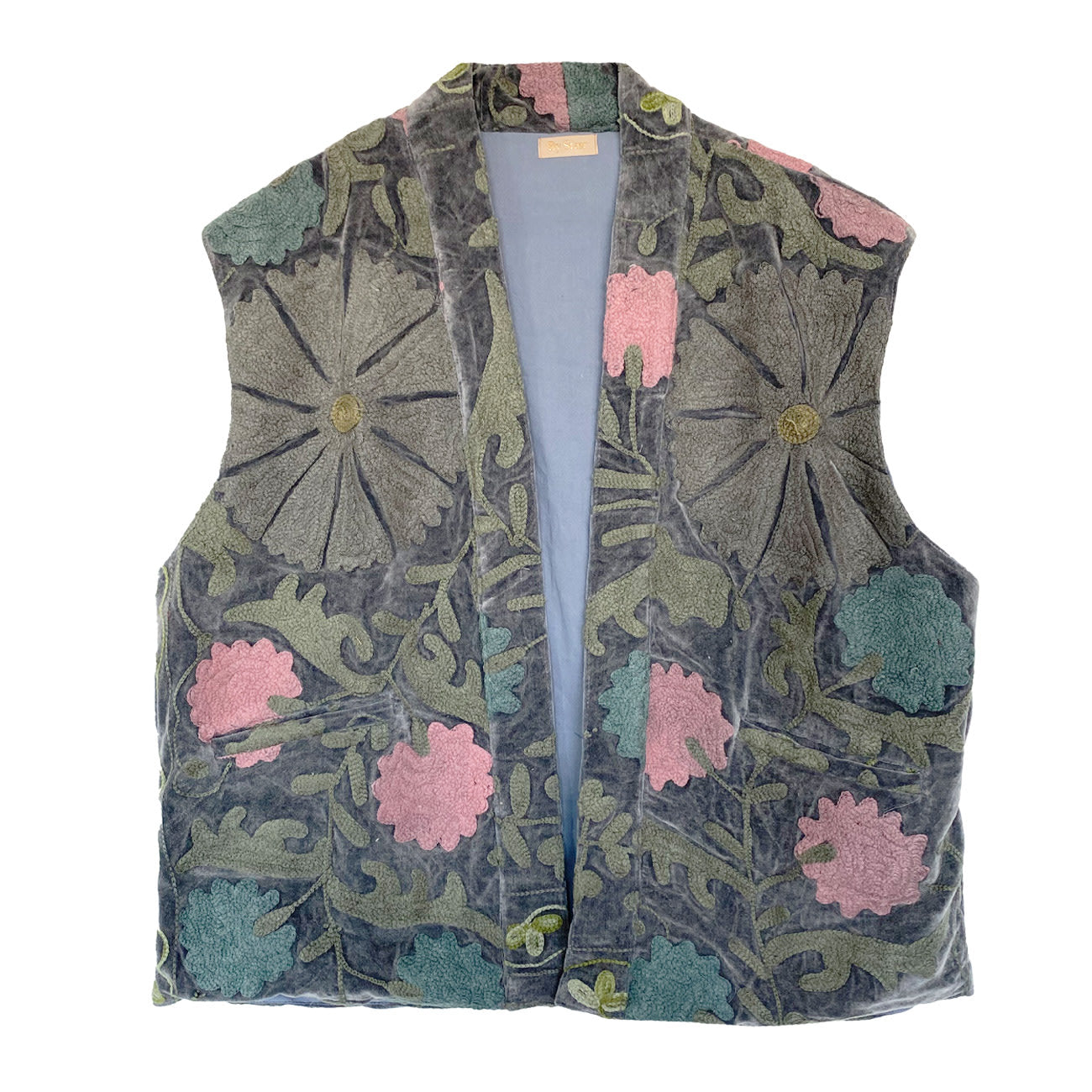 Denise Velour Vest - Onesize - Nr. 27