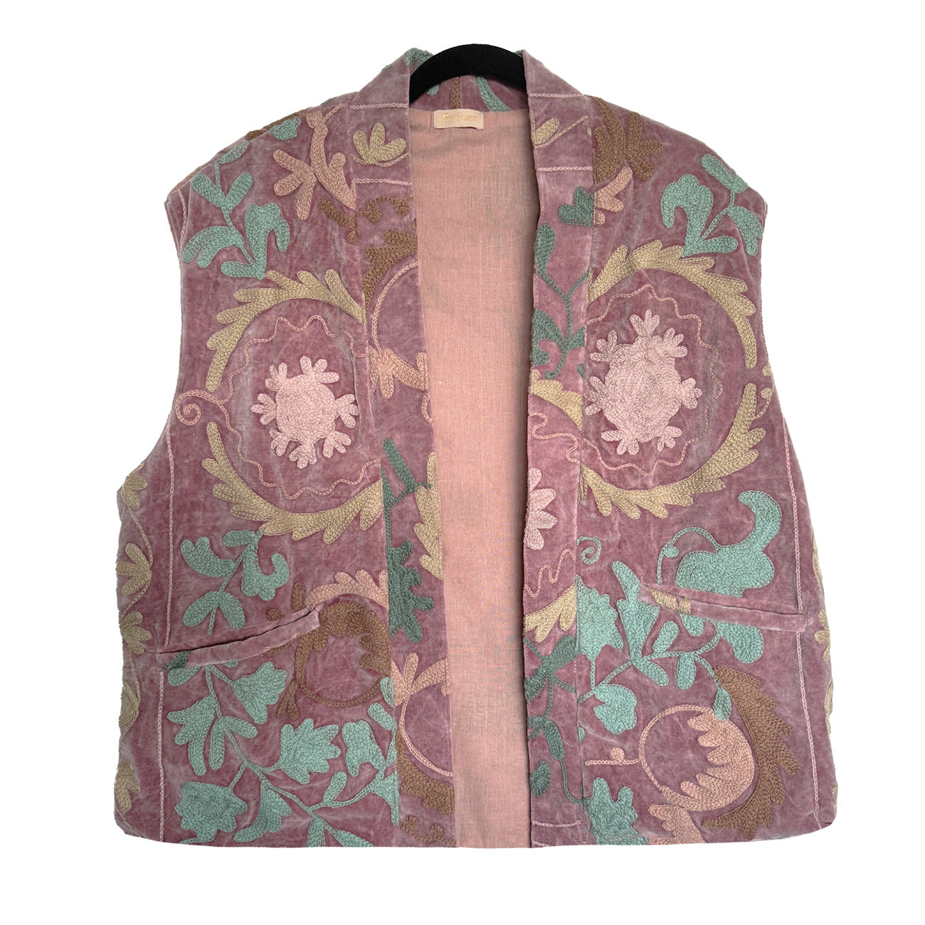 Denise Velour Vest - Onesize - Nr. 42
