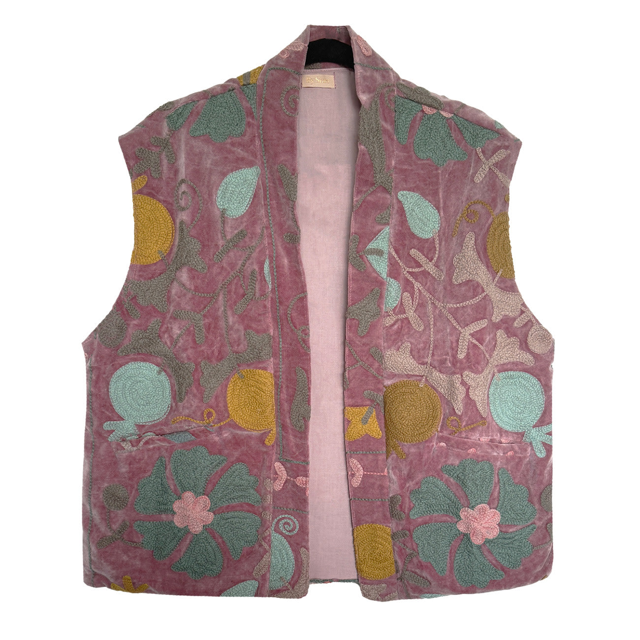 Denise Velour Vest - Onesize - Nr. 51
