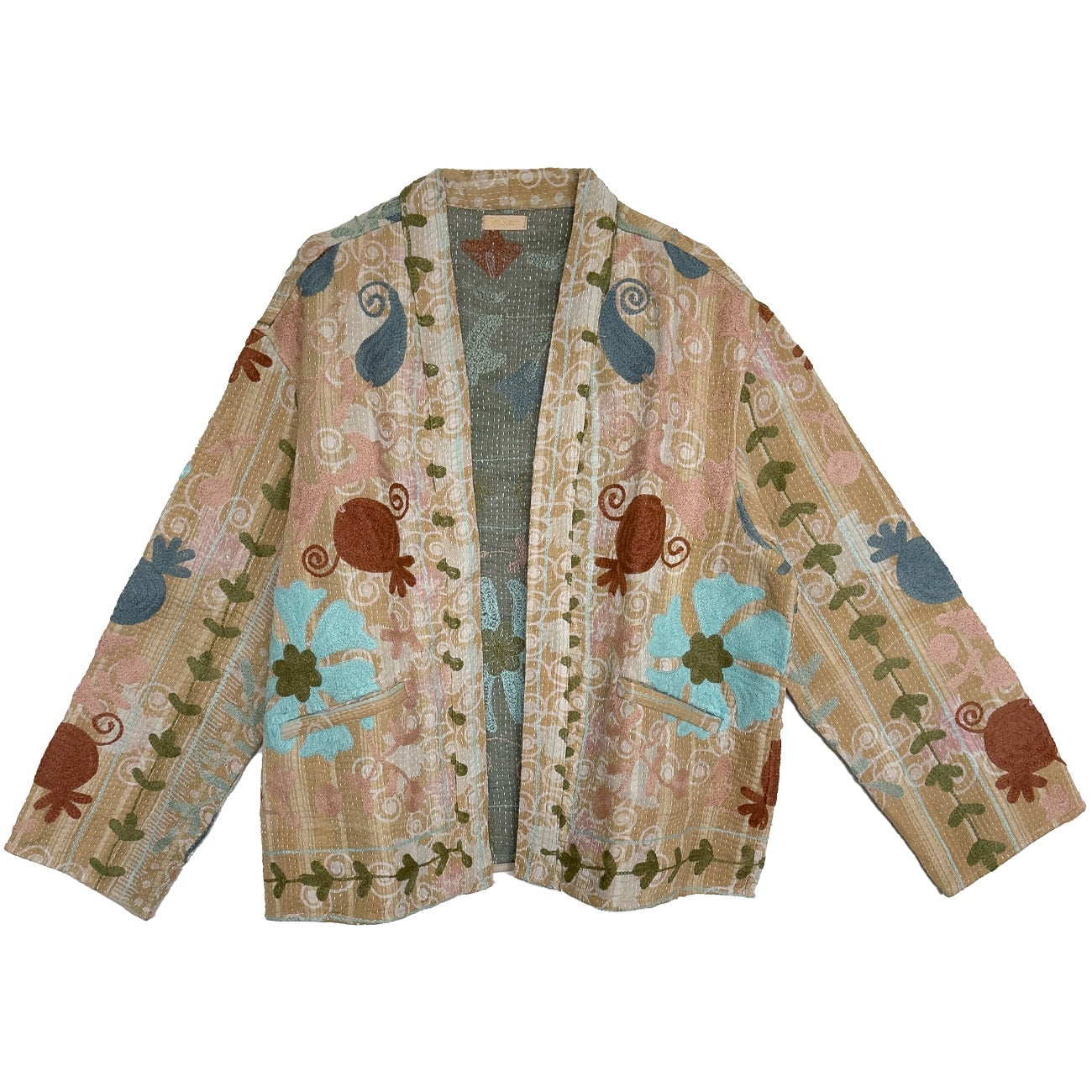 Anya Kantha Suzani Jakke - Onesize - Nr. 29