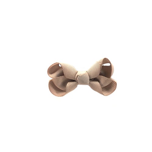 Klassisk Sløjfe - Beige - 6 cm