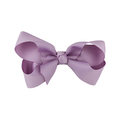 Klassisk Sløjfe - Dusty Lilla - 8 cm