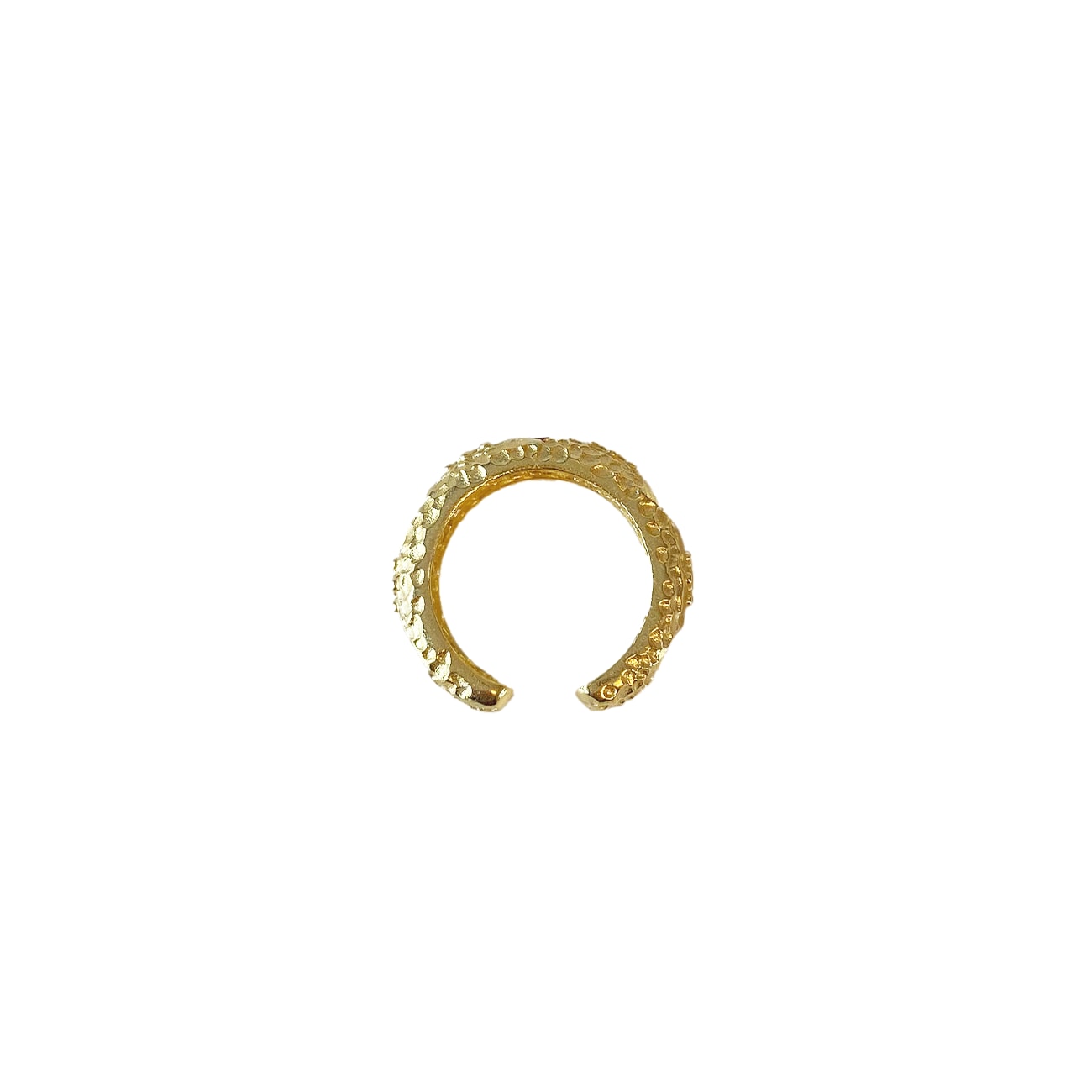 Frida Ring - Pink Sten - Forgyldt