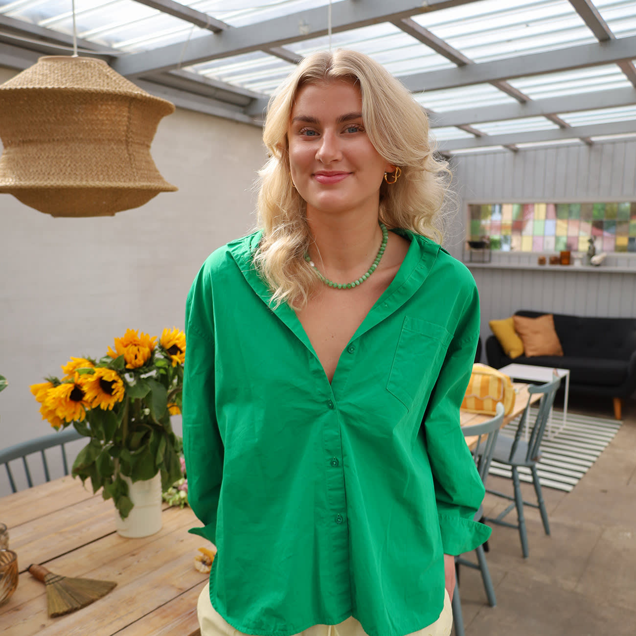 Salina Halskæde - Grøn