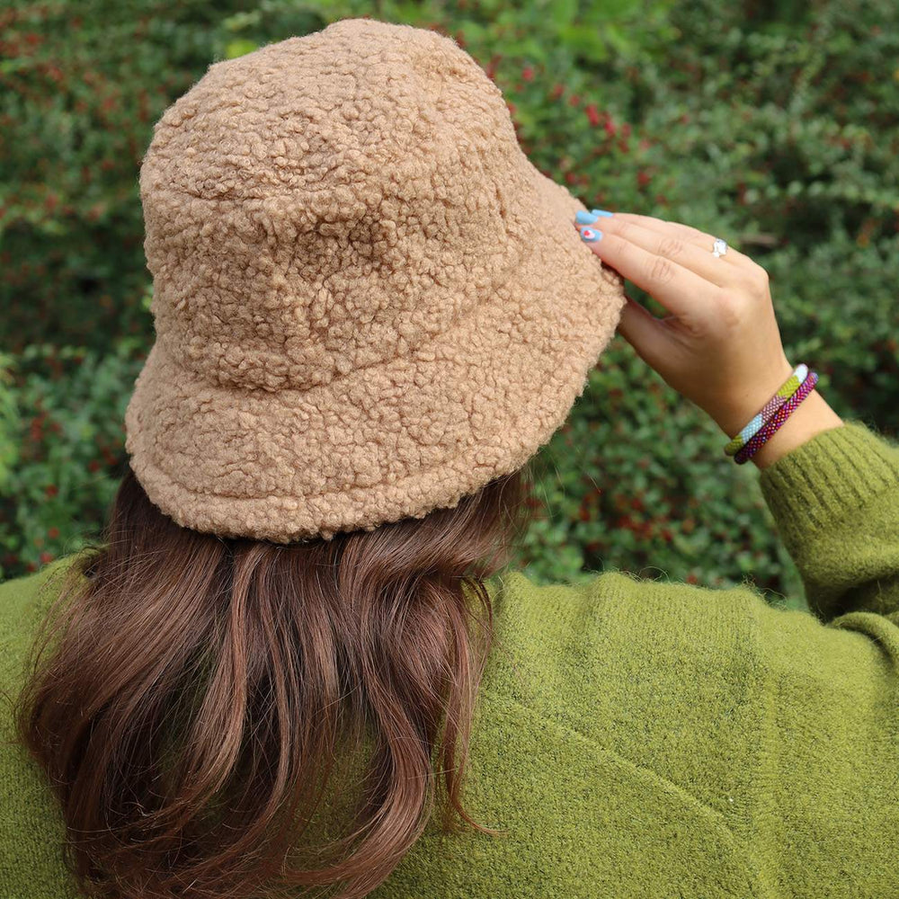 Mai Bøllehat - Beige Teddy