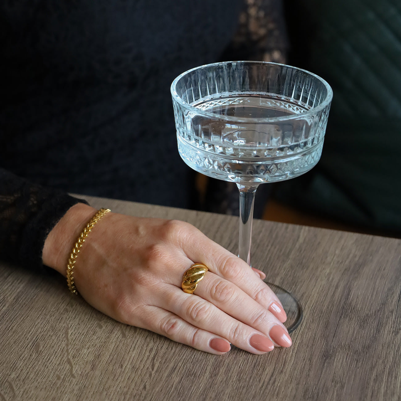 Cecilia Armbånd - Forgyldt