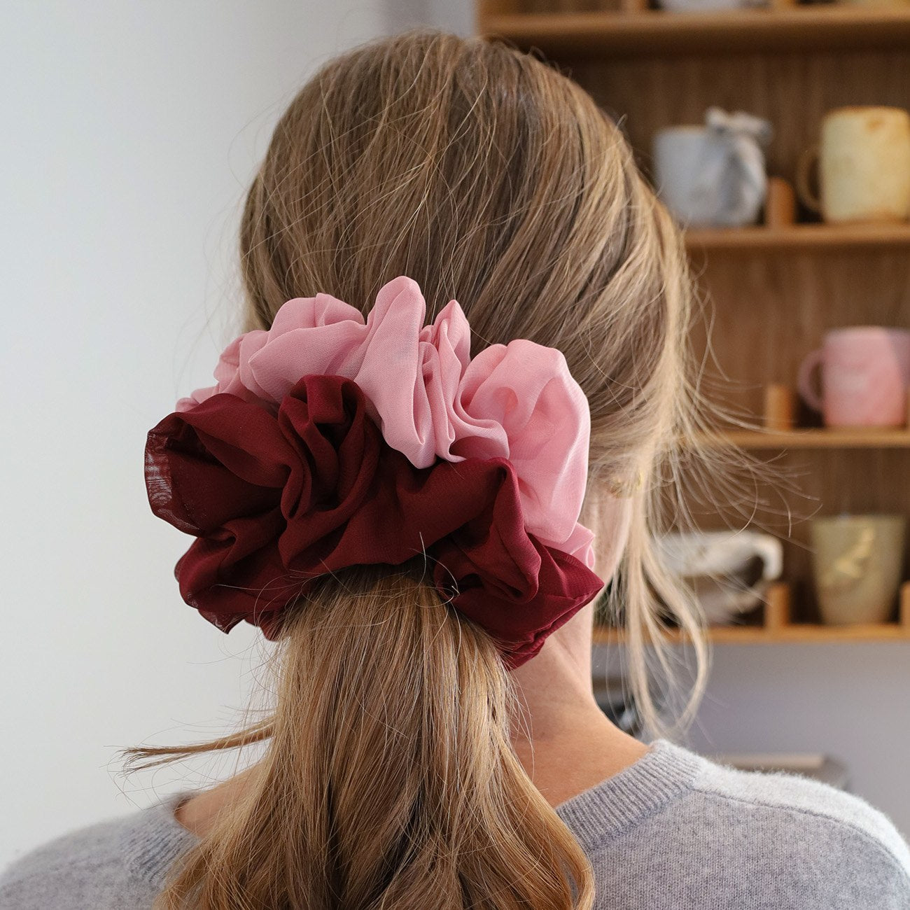 Esmi Scrunchie - Bordeaux