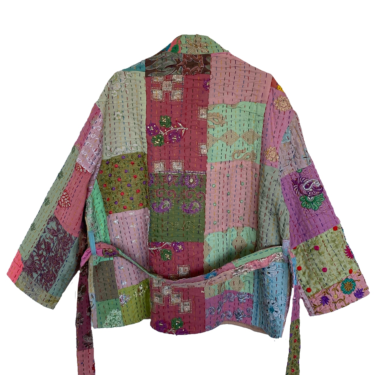 Julie Patchwork Jakke - Onesize - Nr. 19