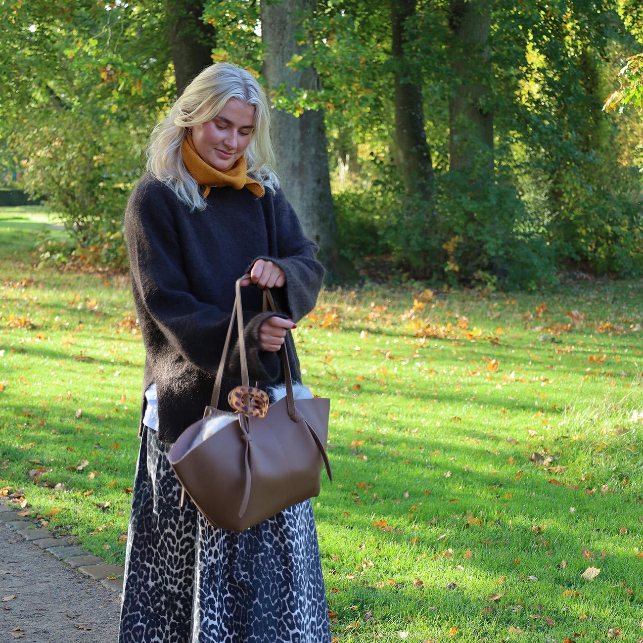 Ina Tørklæde - Brændt Orange