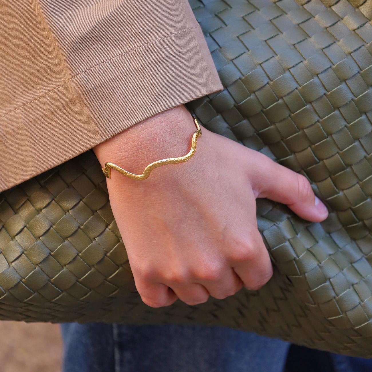 Gaia Armbånd - Forgyldt