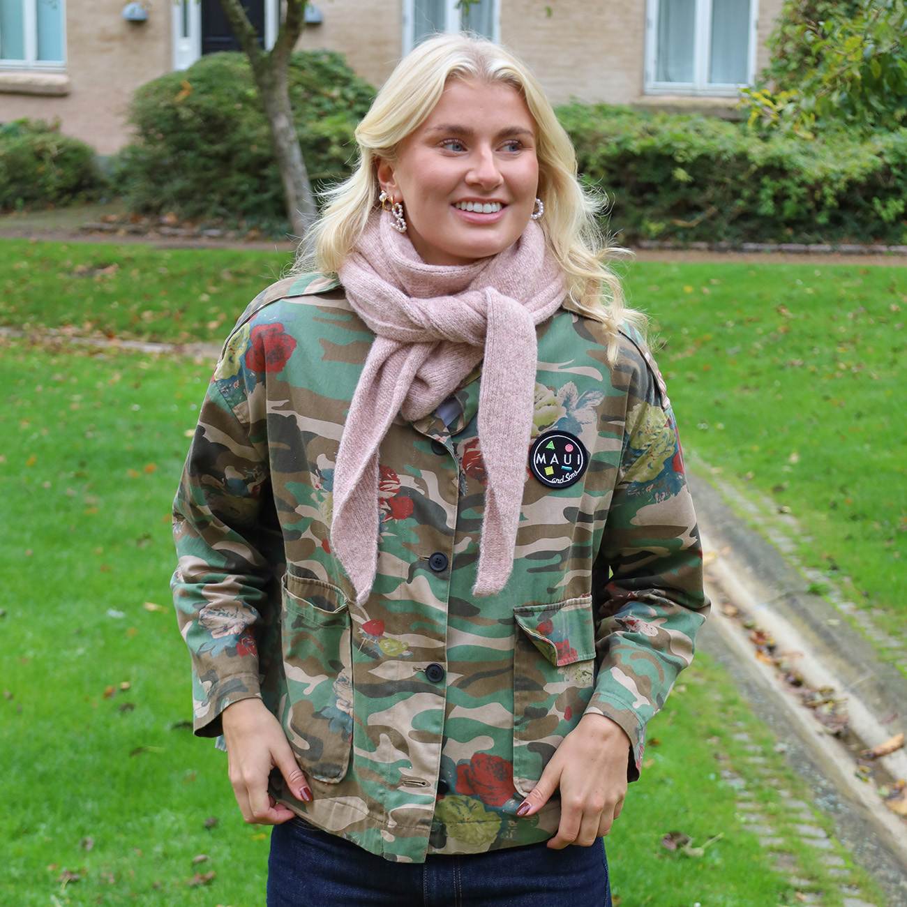 Kliva Tørklæde - Rosa