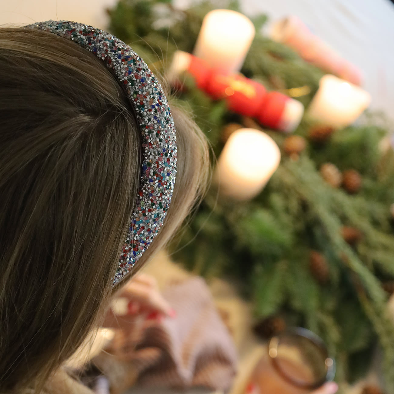 Caia Hårbøjle - Blå/Multi