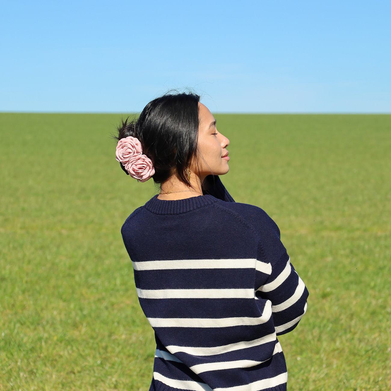 Merle Hårklemme - Rosa