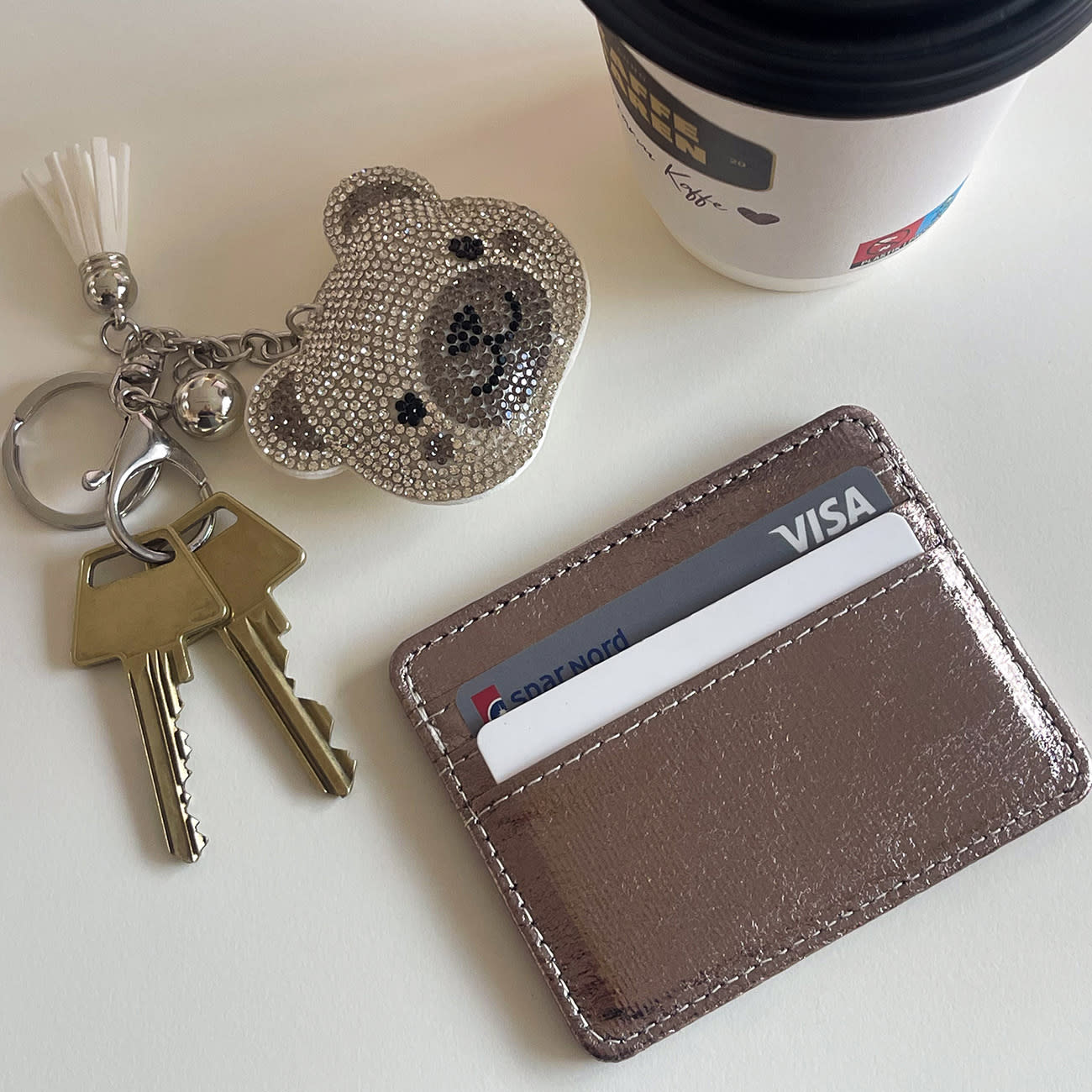 Miranda Kortholder - Sølvfarvet