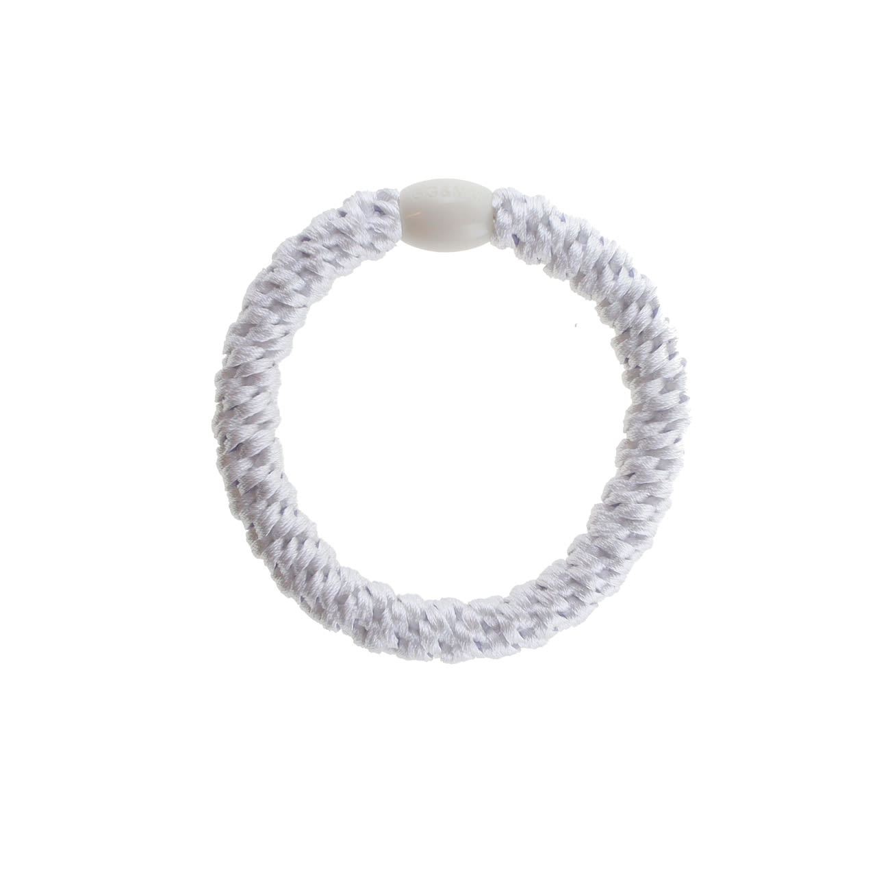 Flettet Hårelastik - Hvid