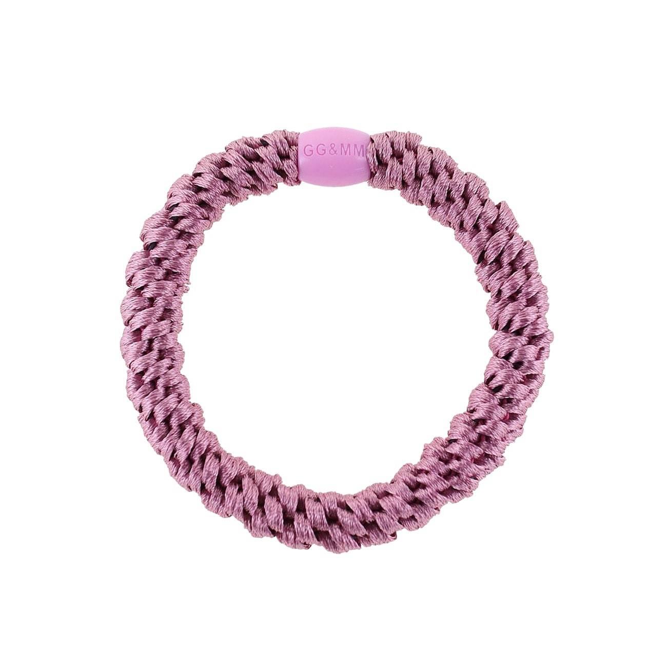 Flettet Hårelastik - Basic Wild Rose