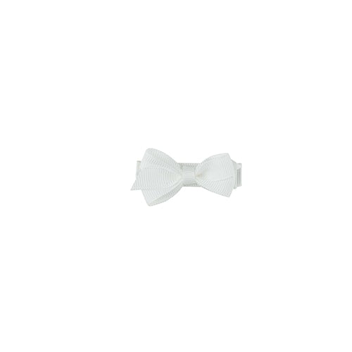 Klassisk Sløjfe - Hvid - 4,5 cm